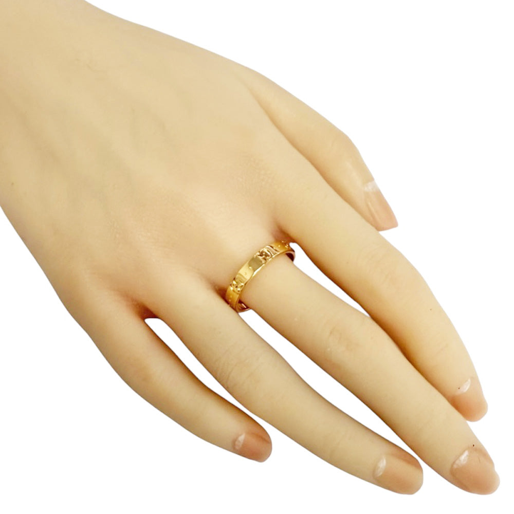 GUCCI グッチ アイコン リング 指輪 21号 18金 K18イエロー