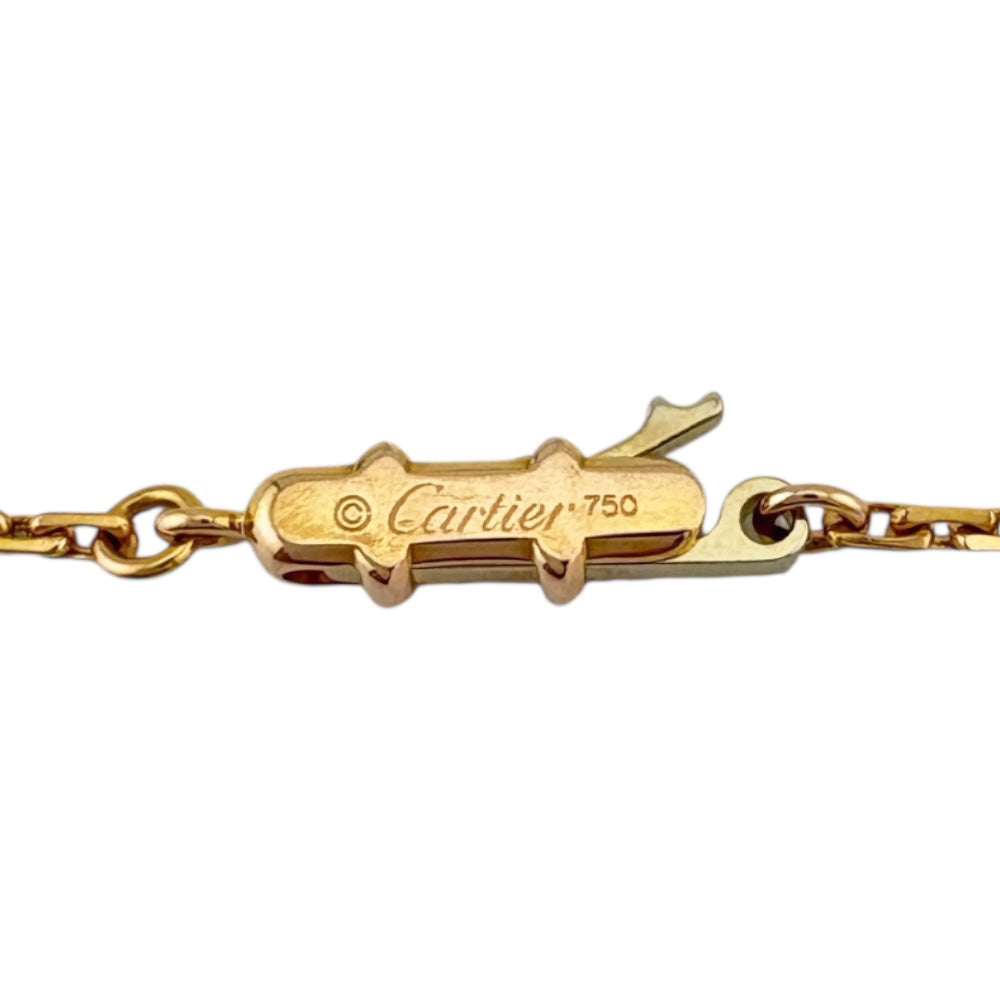 CARTIER カルティエ ラブプレート ネックレス 18金 K18ピンクゴールド
