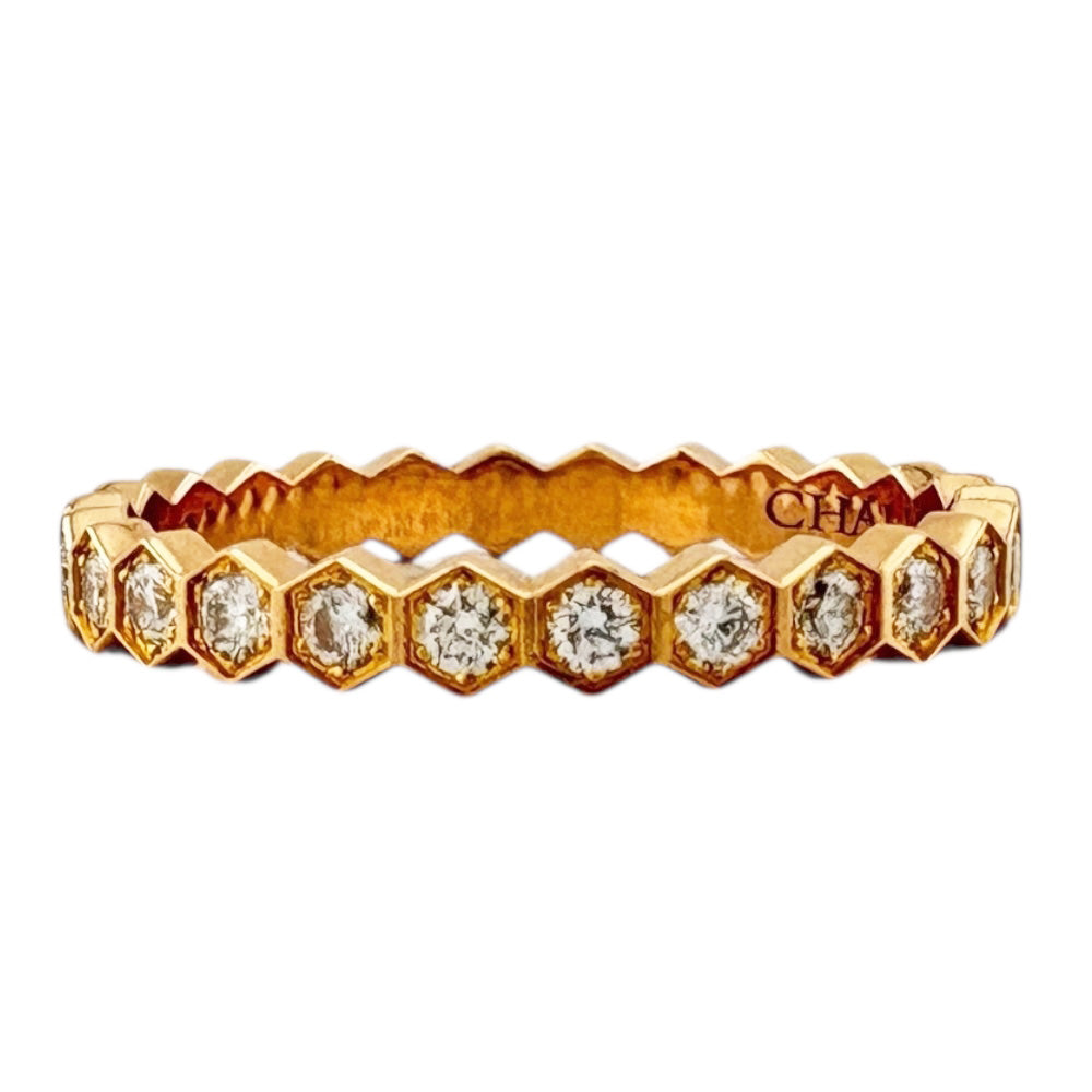 Chaumet ショーメ ビー マイ ラブ ハニカム リング 指輪 9号 18金 K18