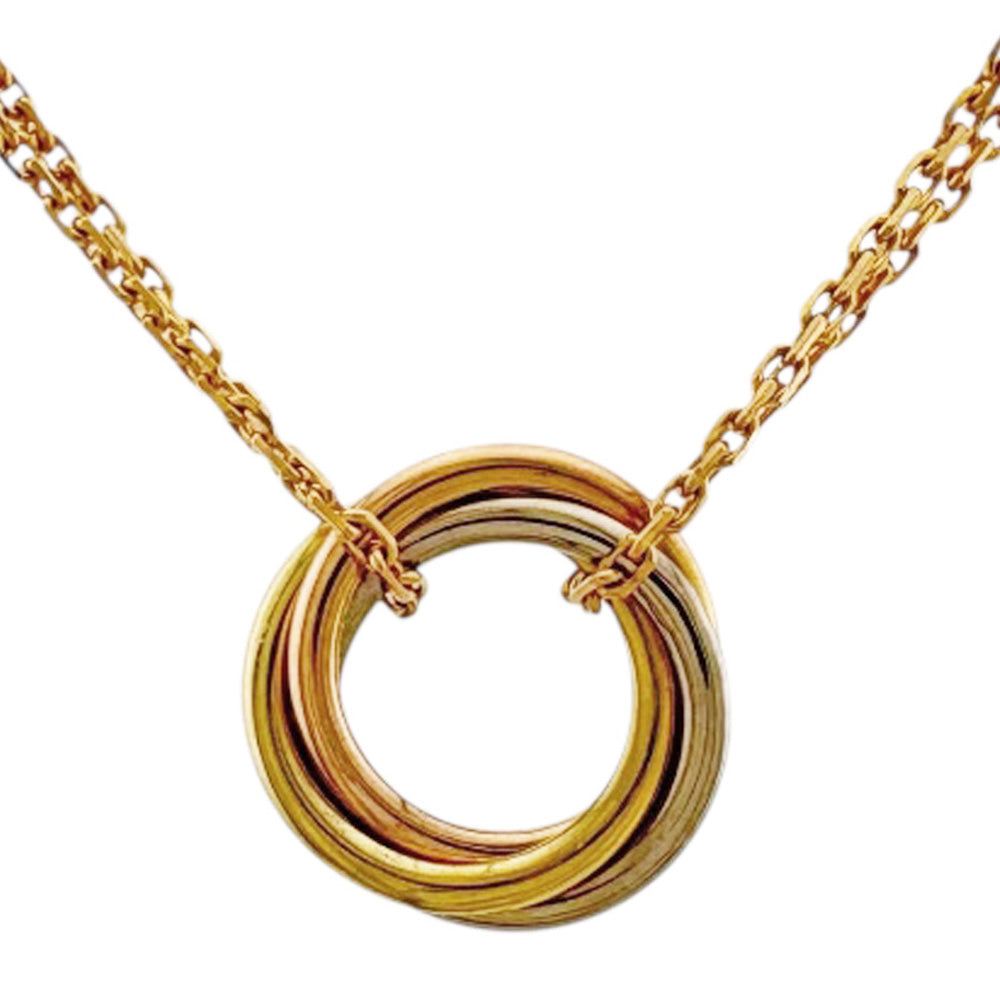 CARTIER カルティエ トリニティ ネックレス 18金 K18ピンクゴールド