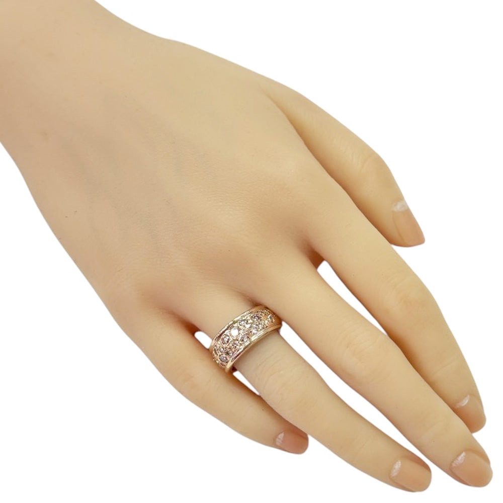 KASHIKEY カシケイ メランジェ リング 指輪 13号 18金 K18ピンク