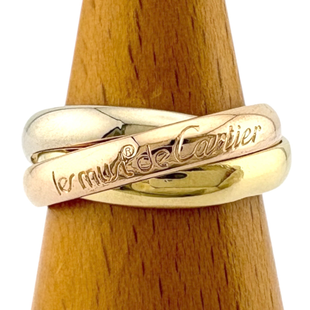 Cartier カルティエ 指輪 750金・950プラチナ リング 11号 CARTIER