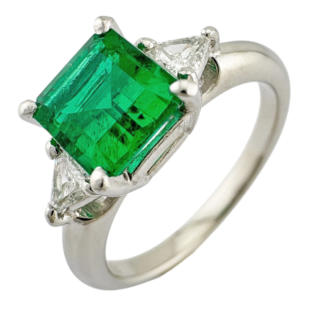 TASAKI タサキ リング 指輪 11.5号 Pt900プラチナ エメラルド