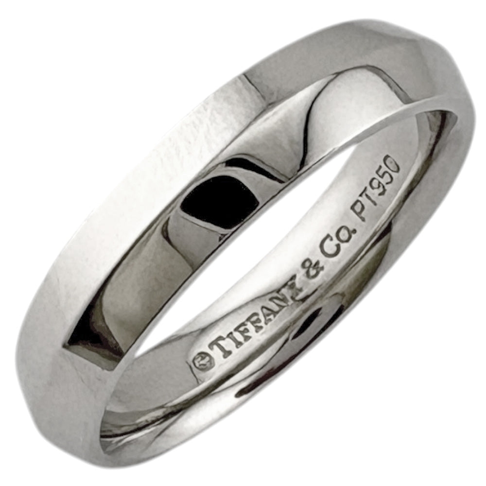 TIFFANY&Co. ティファニー ナイフエッジ リング 指輪 14号 Pt950