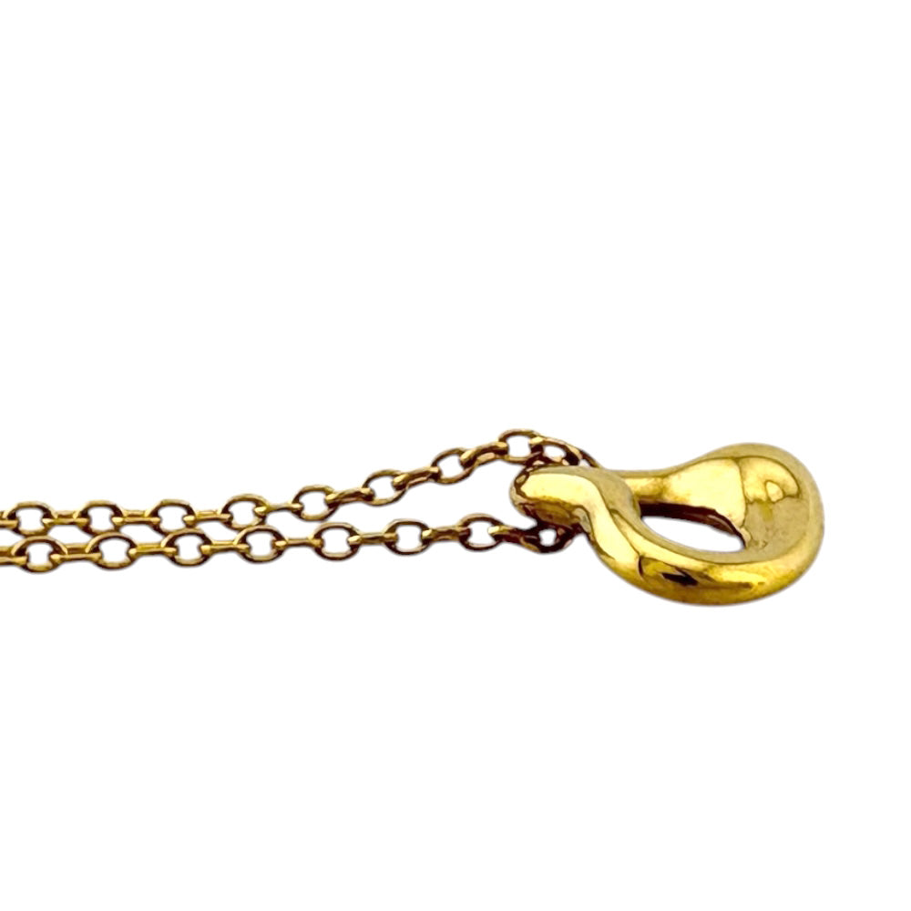 TIFFANY&Co. ティファニー オープンハート ネックレス 18金 K18