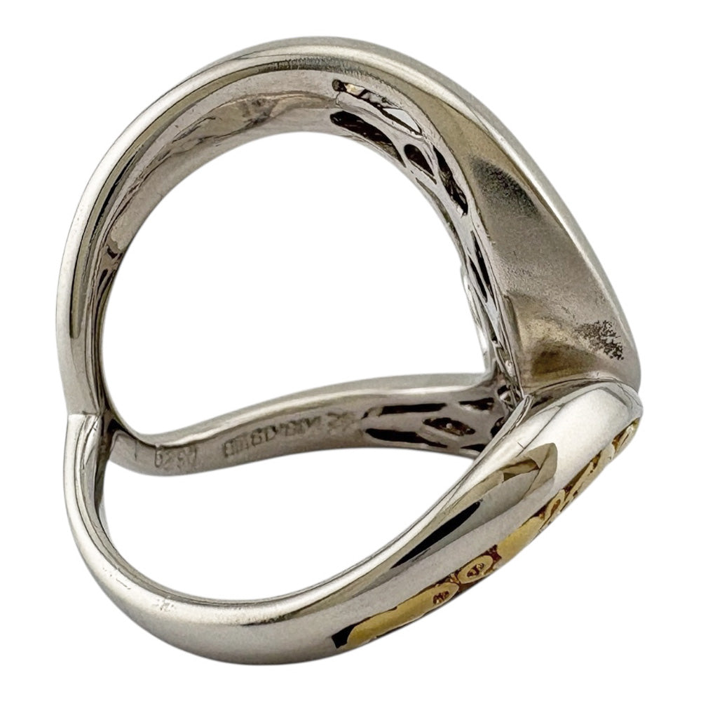 CARATI カラチ リング 指輪 15号 18金 K18ホワイトゴールド