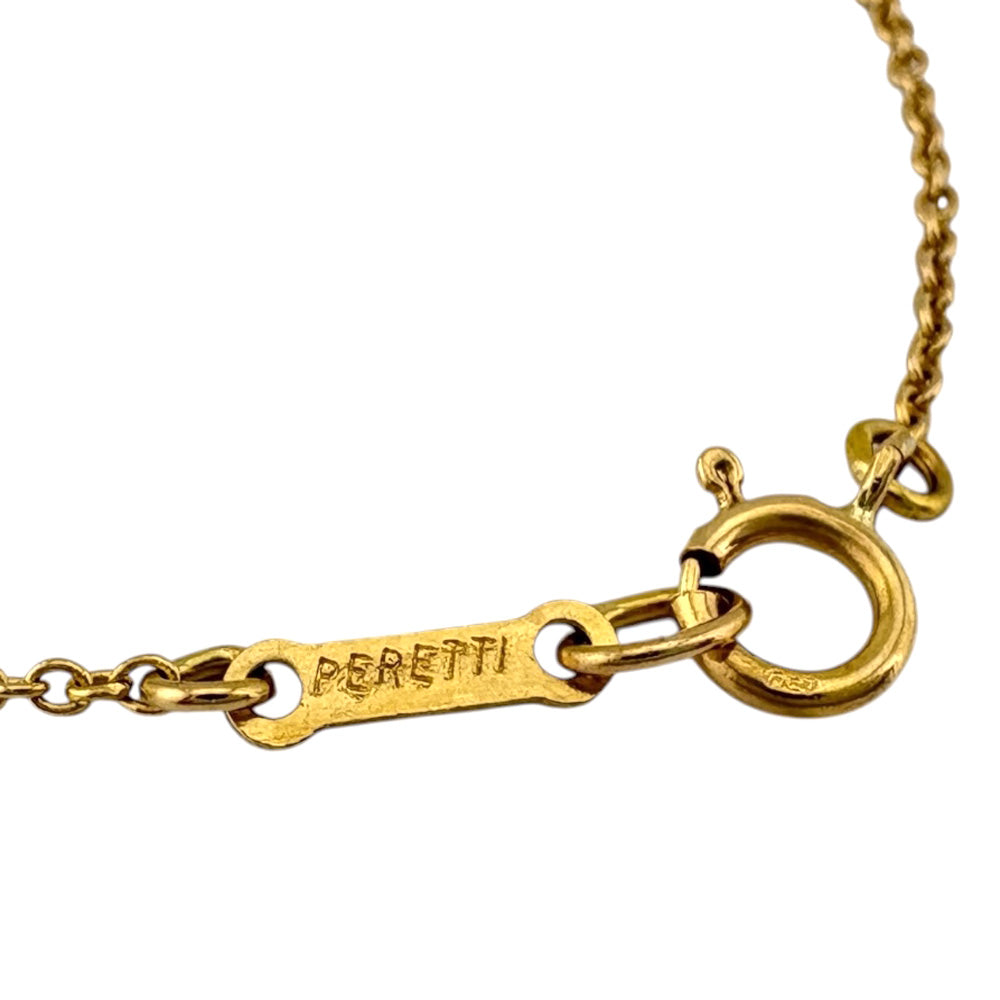 TIFFANY&Co. ティファニー ビーン ネックレス 18金 K18イエロー