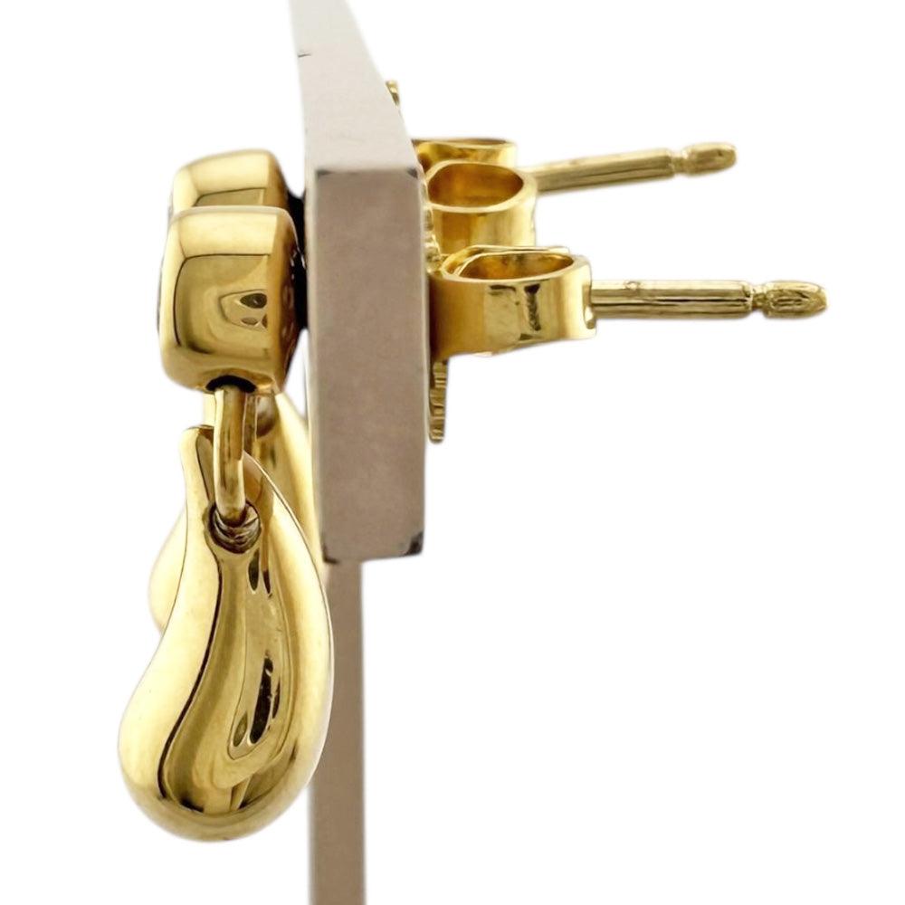 TIFFANY&Co. ティファニー ティアドロップ ピアス 18金 K18イエロー