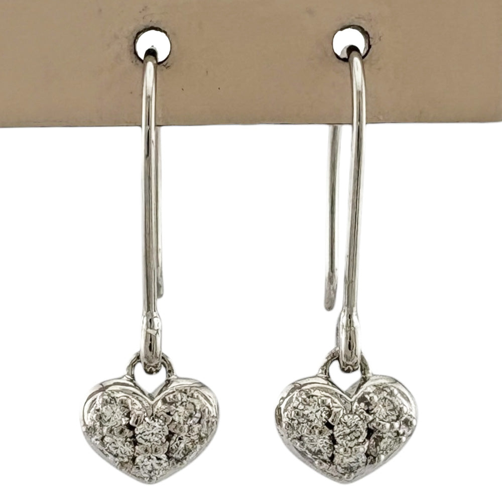 Ponte Vecchio ポンテヴェキオ ピアス 18金 K18ホワイトゴールド