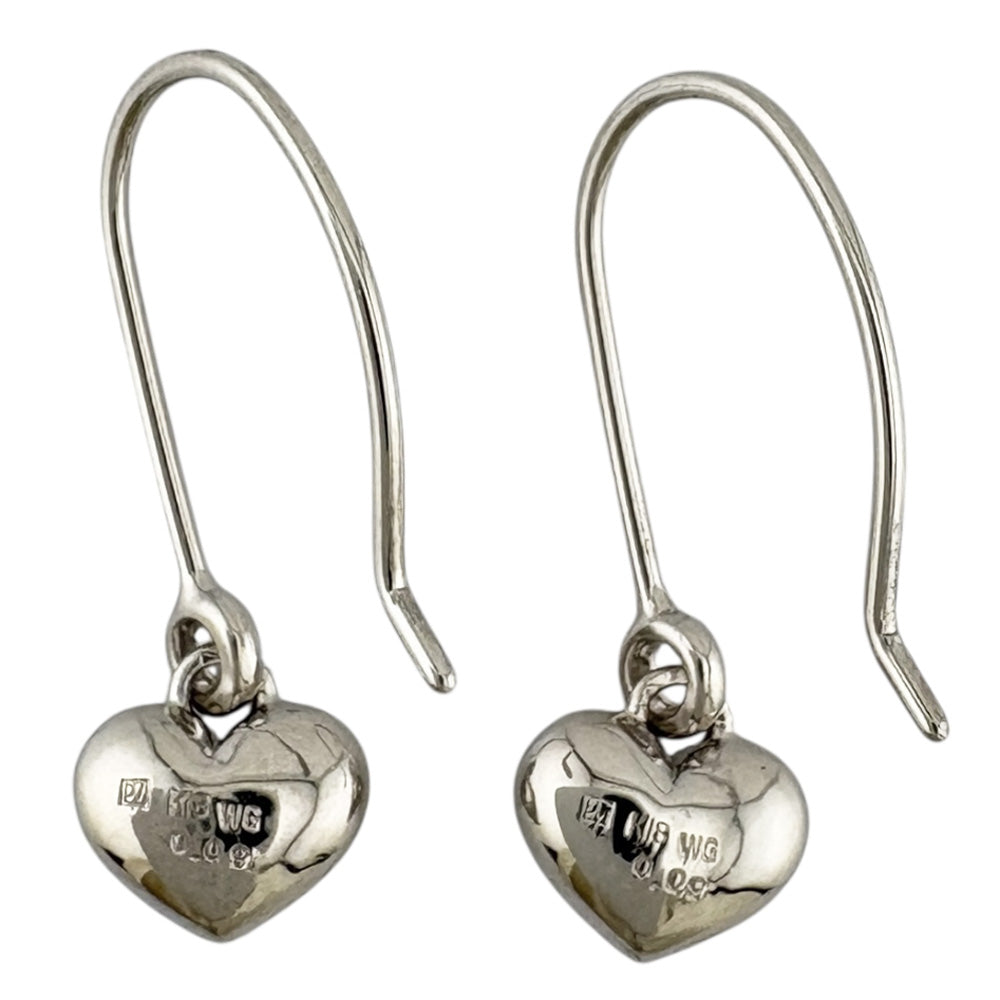 Ponte Vecchio ポンテヴェキオ ピアス 18金 K18ホワイトゴールド