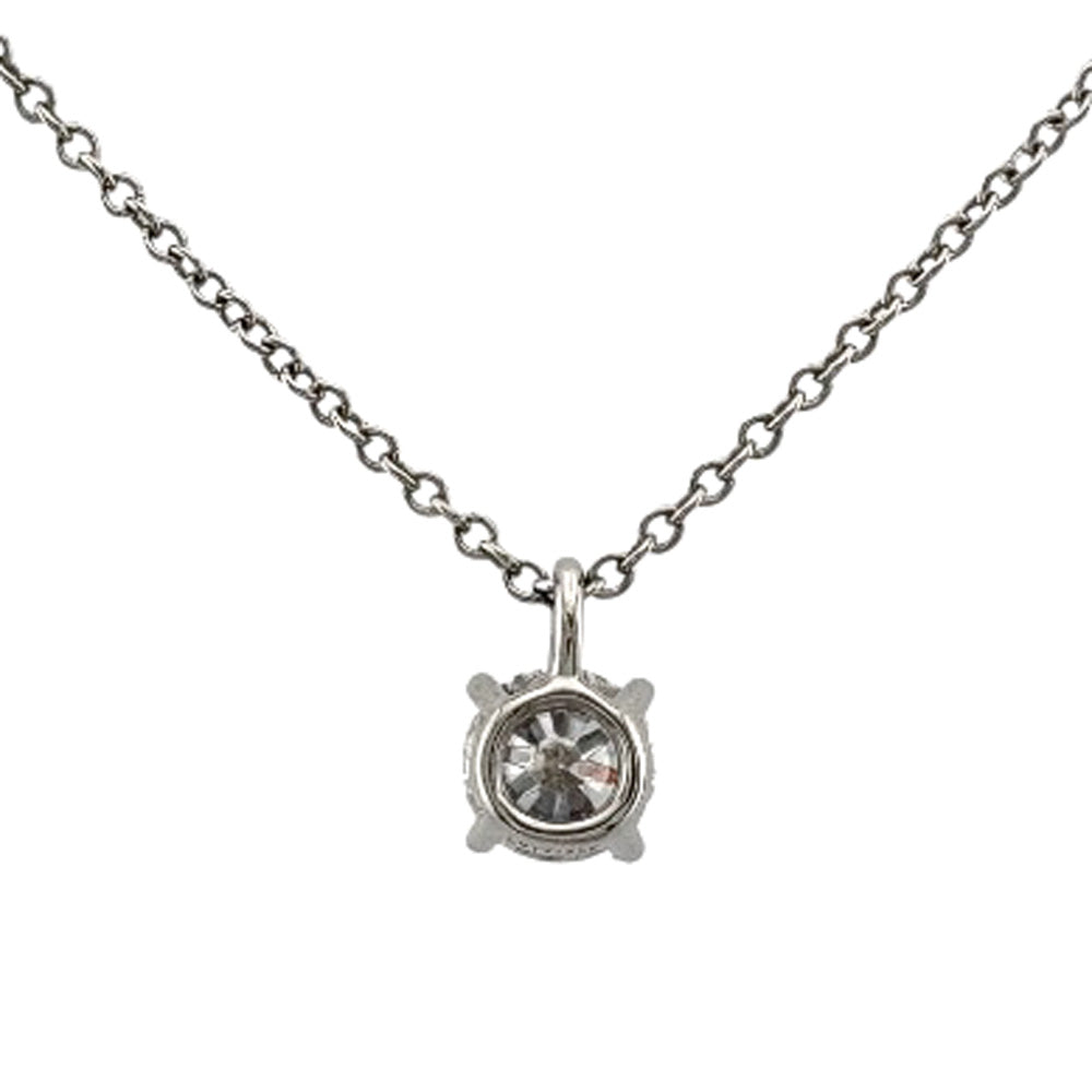 TIFFANY&Co. ティファニー ソリティア ネックレス Pt950プラチナ
