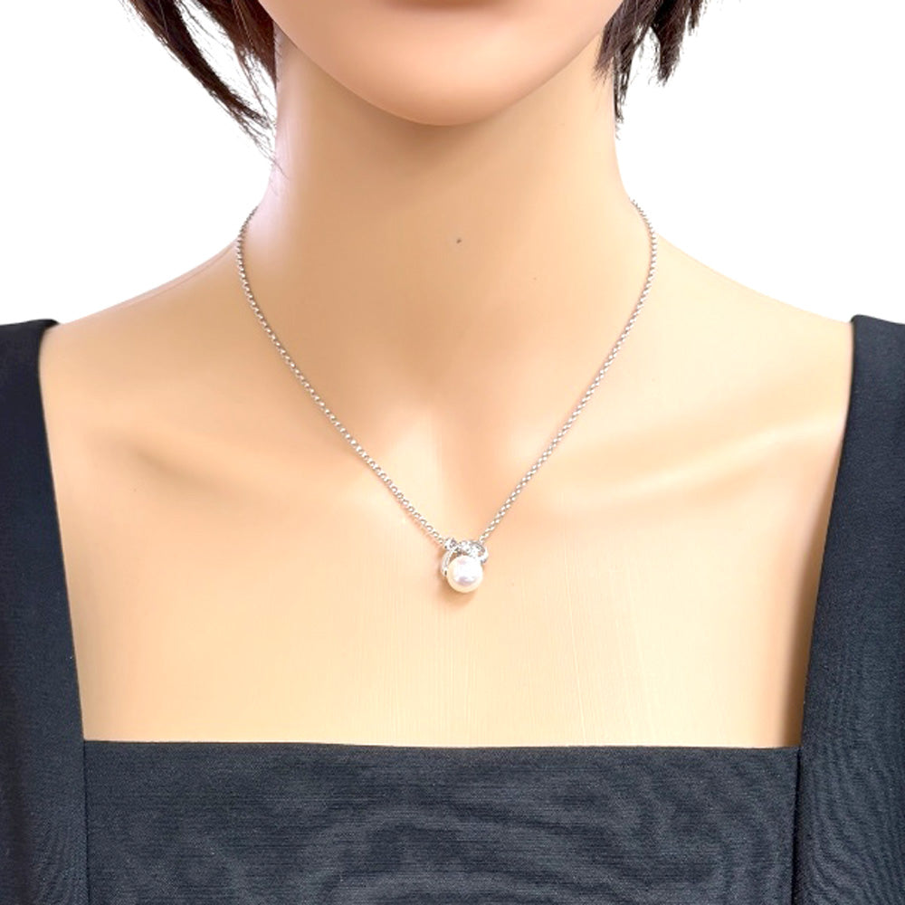TASAKI タサキ ネックレス 18金 K18ホワイトゴールド パール
