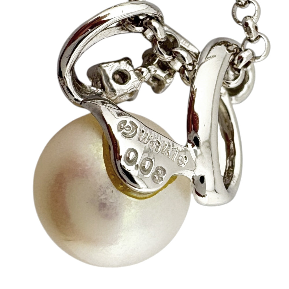TASAKI タサキ ネックレス 18金 K18ホワイトゴールド パール