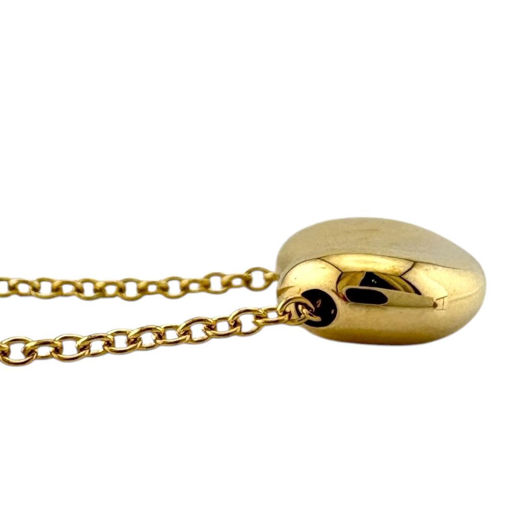 TIFFANY&Co. ティファニー ビーン ネックレス 18金 K18イエロー
