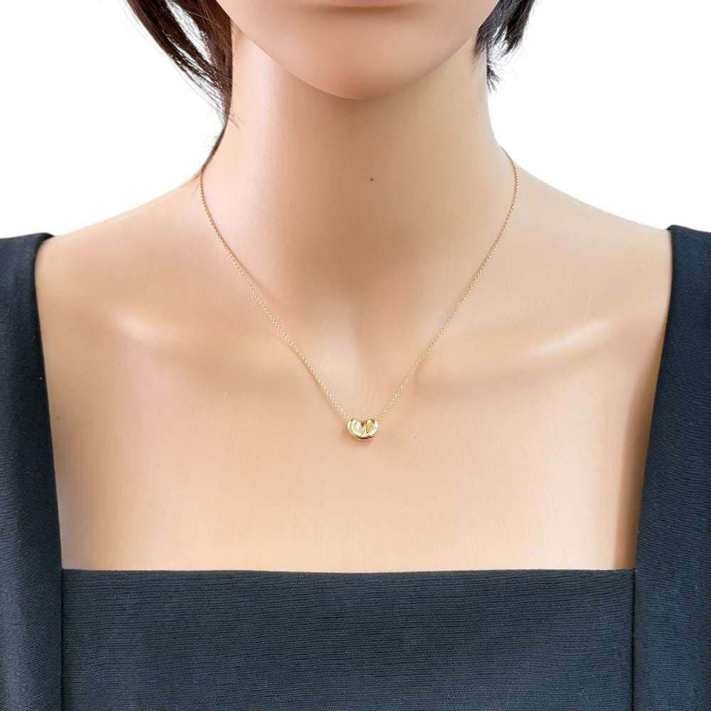 K18ティファニー&コー ビーンネックレス 64H2508 K18ティファニー&コー