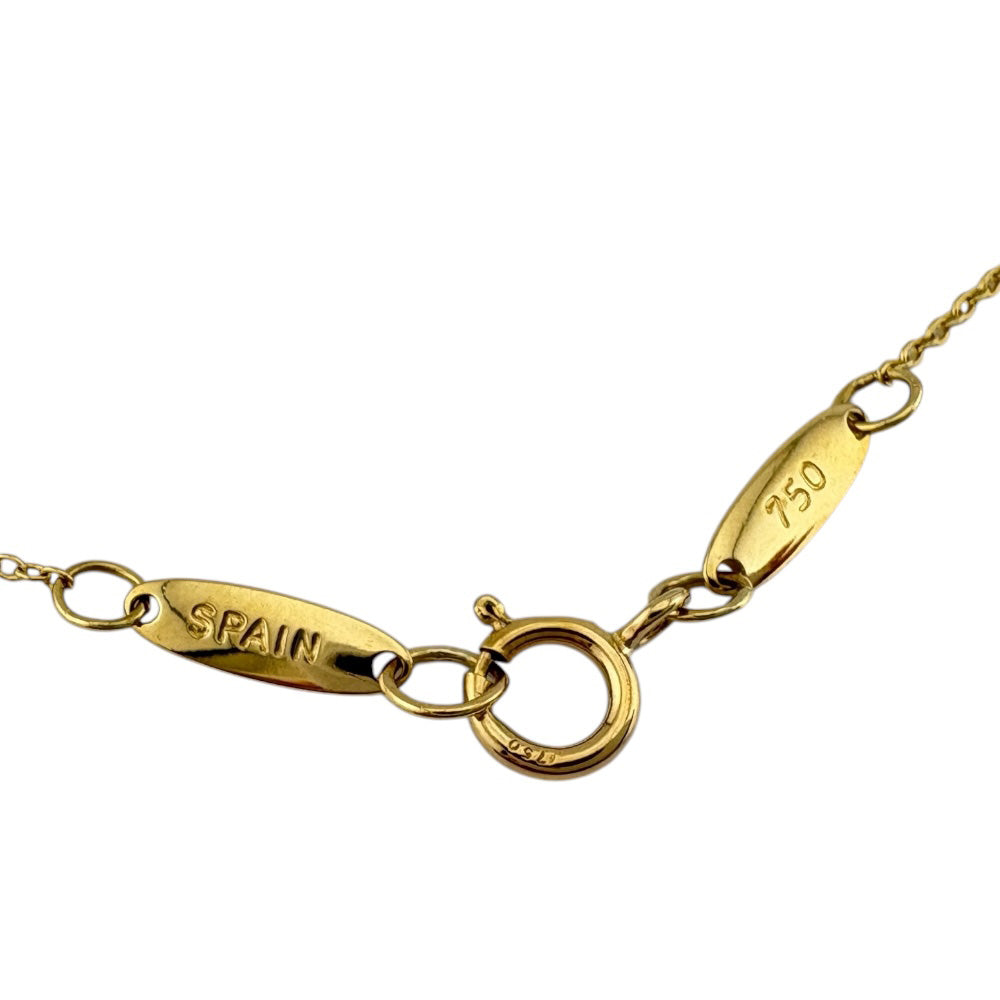 TIFFANY&Co. ティファニー オープンティア ネックレス 18金 K18