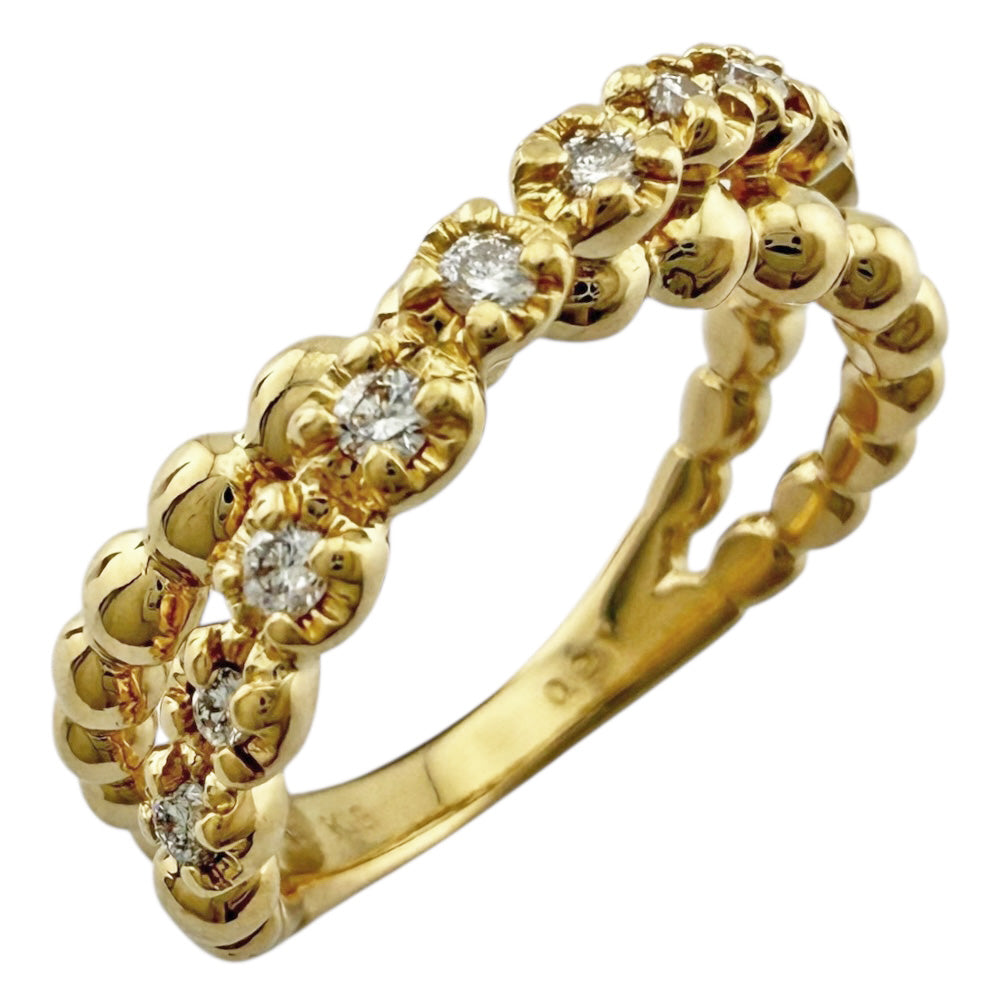 K18ポンテベッキオのリング Ponte Vecchio ポンテヴェキオ リング 指輪 11号 18金 K18イエロー