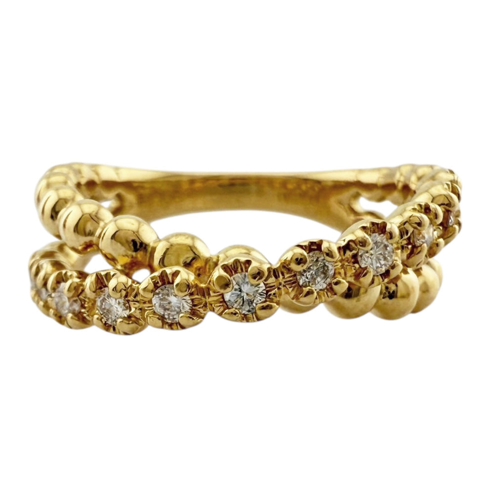 Ponte Vecchio ポンテヴェキオ リング 指輪 11号 18金 K18イエロー