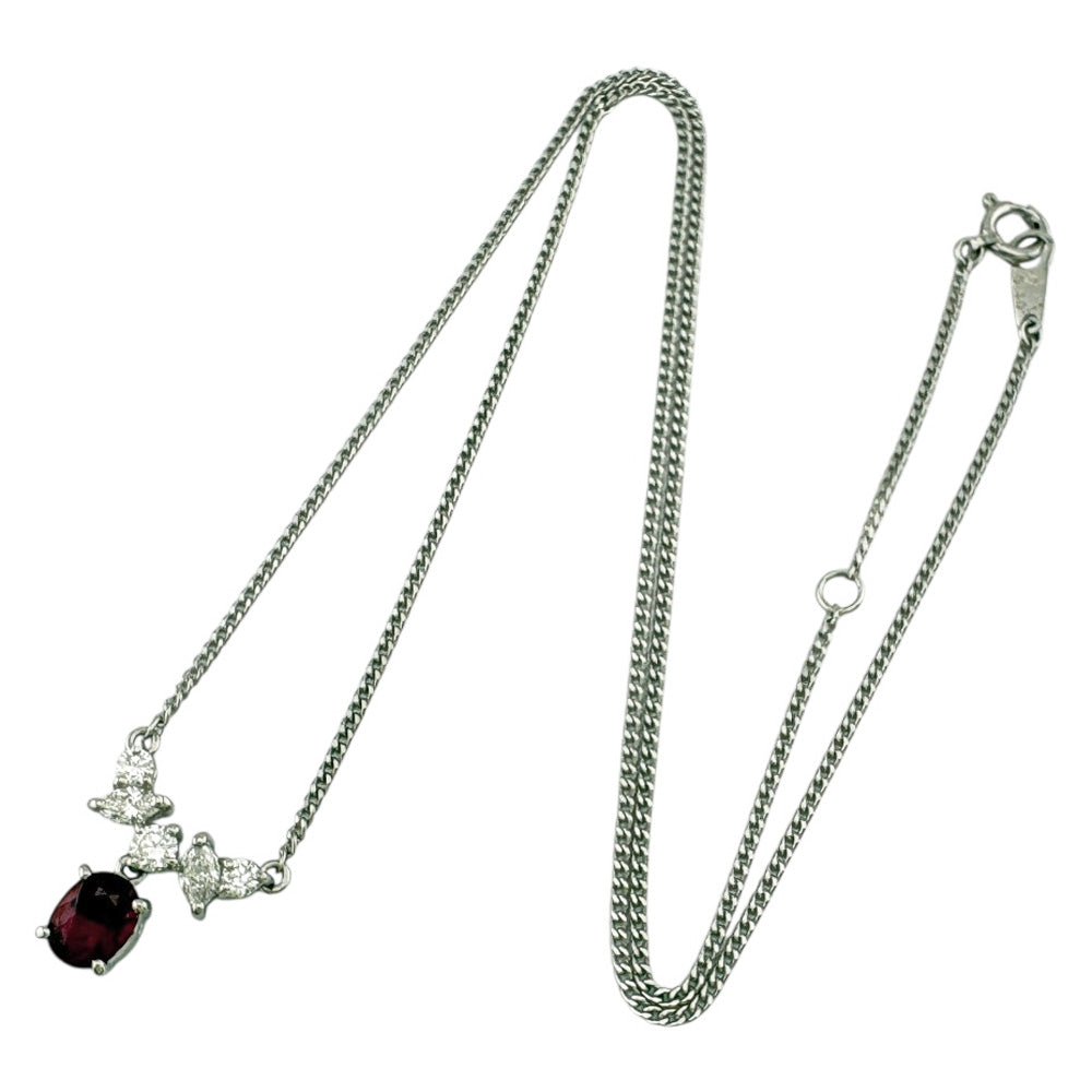 TASAKI Necklace Pt900 Platinum Ruby Ladies Used – 【公式