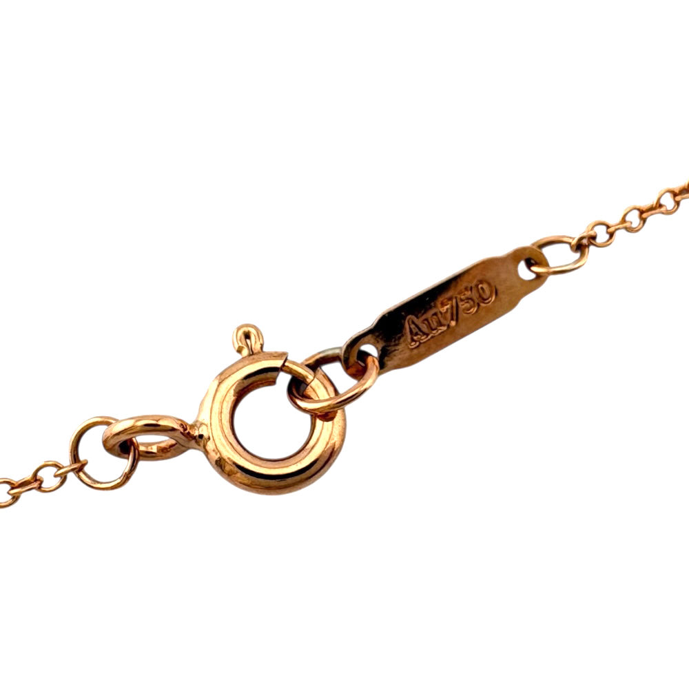 TIFFANY&Co. ティファニー ソレスト ダイヤモンド ネックレス 18金 K18 