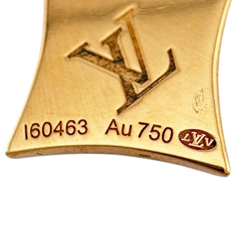 LOUIS VUITTON ルイヴィトン スターブロッサム ピアス 18金 K18ピンク