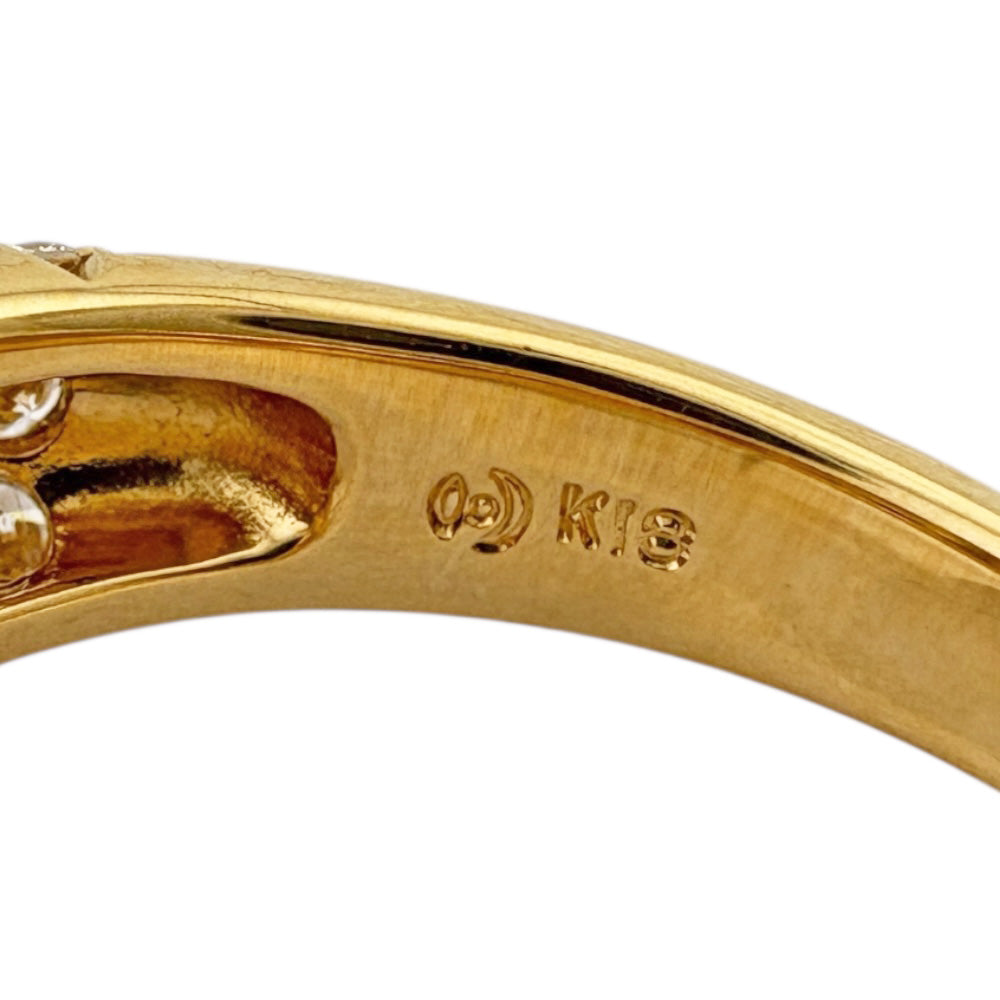 TASAKI タサキ リング 指輪 10号 18金 K18イエローゴールド パール