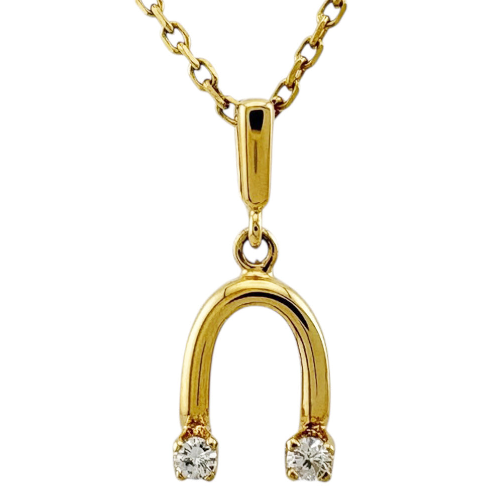 MIKIMOTO ミキモト ネックレス 18金 K18イエローゴールド ダイヤモンド