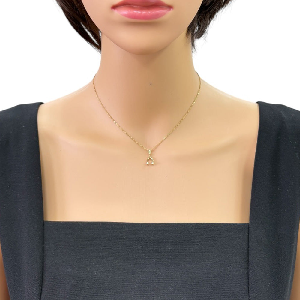 MIKIMOTO ミキモト ネックレス 18金 K18イエローゴールド ダイヤモンド