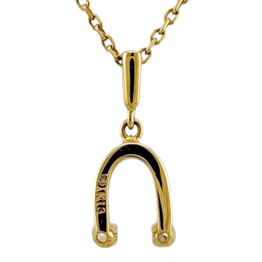 MIKIMOTO ミキモト ネックレス 18金 K18イエローゴールド ダイヤモンド