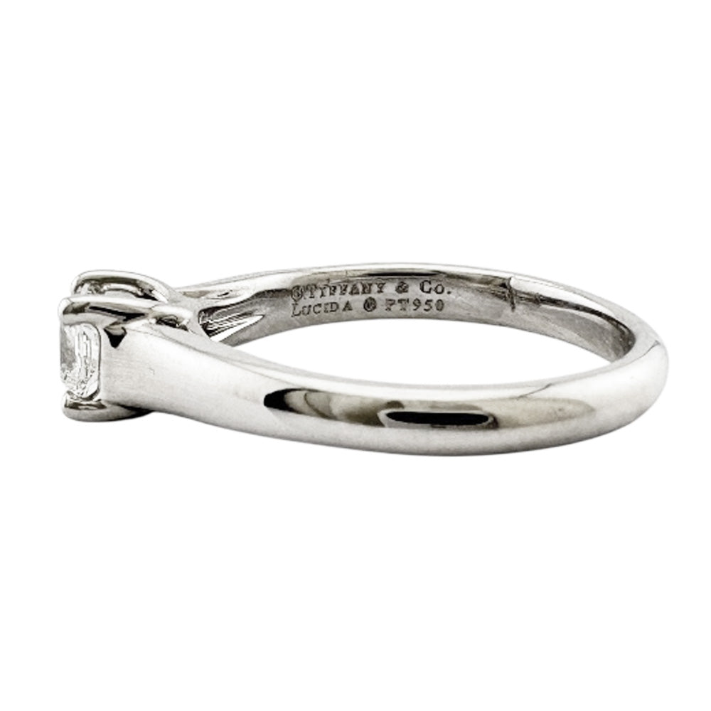 TIFFANY&Co. ティファニー ルシダ リング 指輪 6.5号 Pt950プラチナ