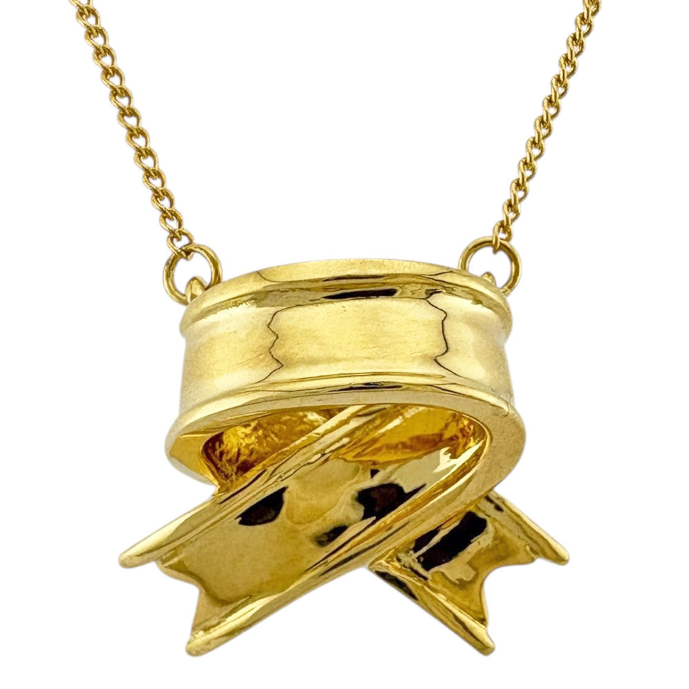 極美品 オールドティファニー イエローゴールド ロング ネックレス k18 TIFFANY&Co. ティファニー ネックレス 18金 K18イエローゴールド