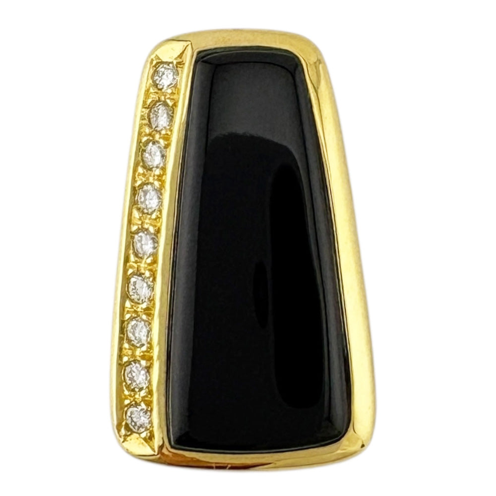 TASAKI タサキ ペンダントトップ 18金 K18イエローゴールド オニキス