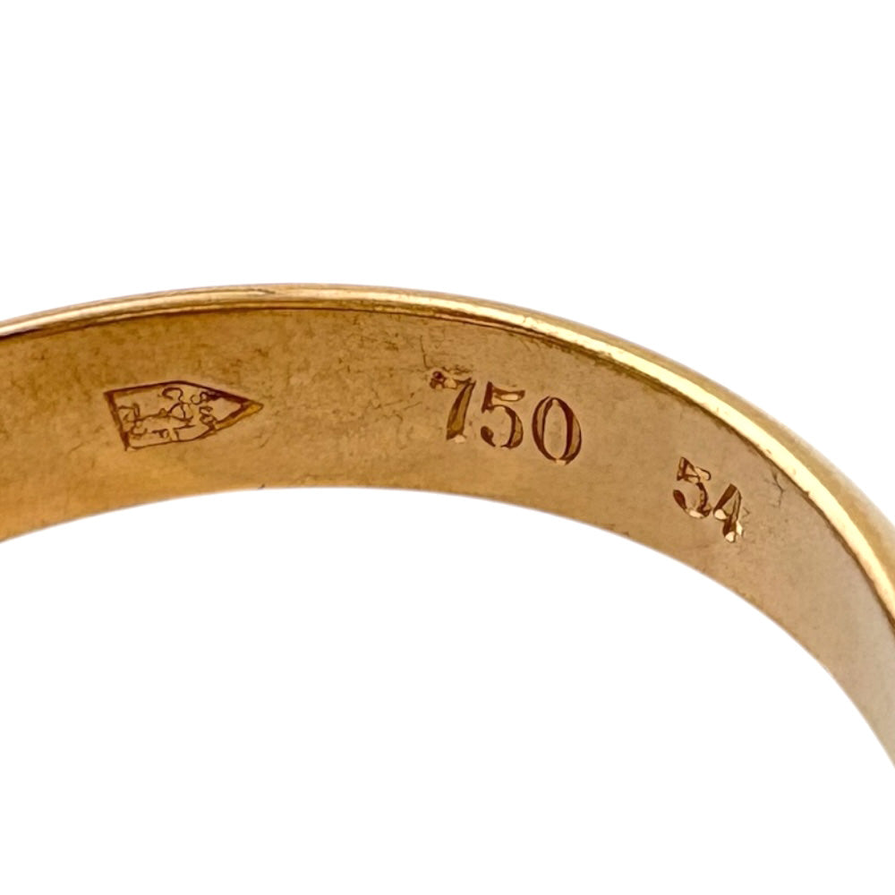 CARTIER カルティエ トリニティ リング 指輪 14号 18金 K18イエロー