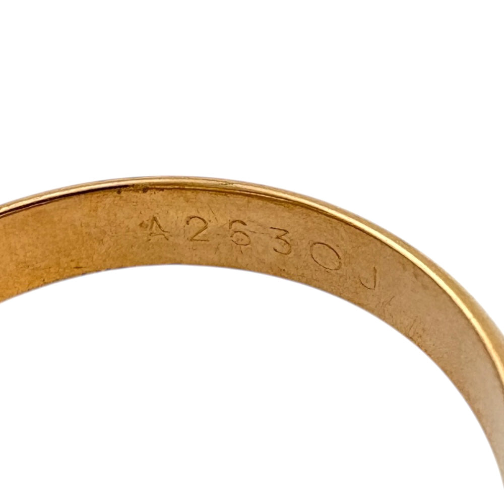 CARTIER カルティエ トリニティ リング 指輪 14号 18金 K18イエロー