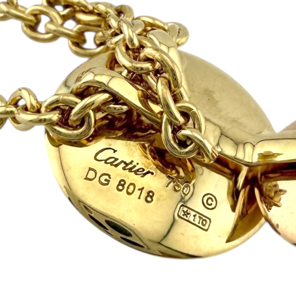 CARTIER カルティエ スウィートトリニティ ネックレス 18金 K18