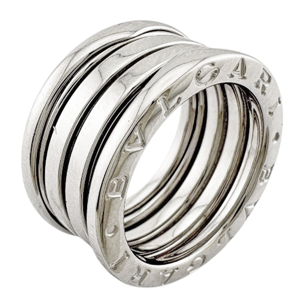 BVLGARI ブルガリ B-zero.1 4バンド リング 指輪 9号 18金 K18ホワイト