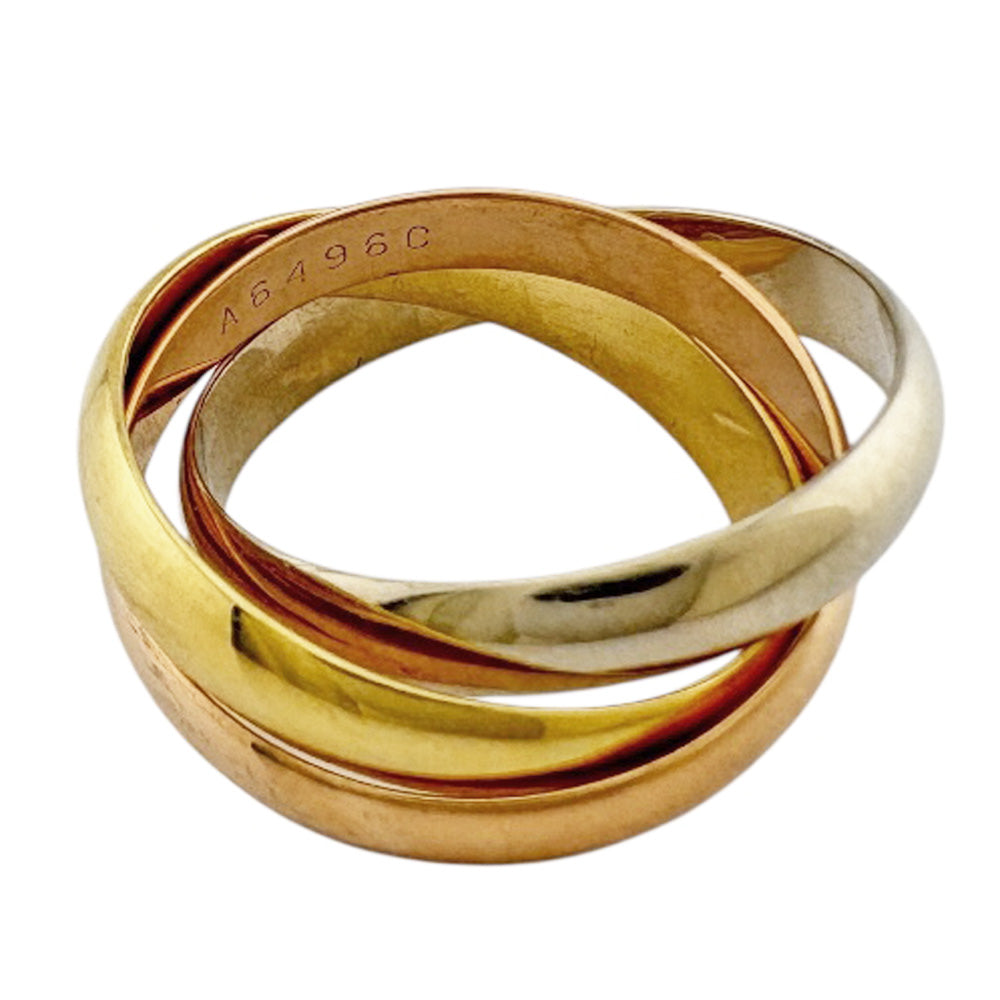 CARTIER カルティエ トリニティ リング 指輪 10号 18金 K18イエロー