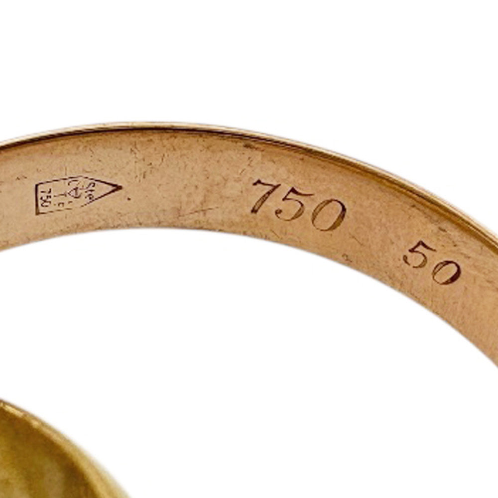 CARTIER カルティエ トリニティ リング 指輪 10号 18金 K18イエロー