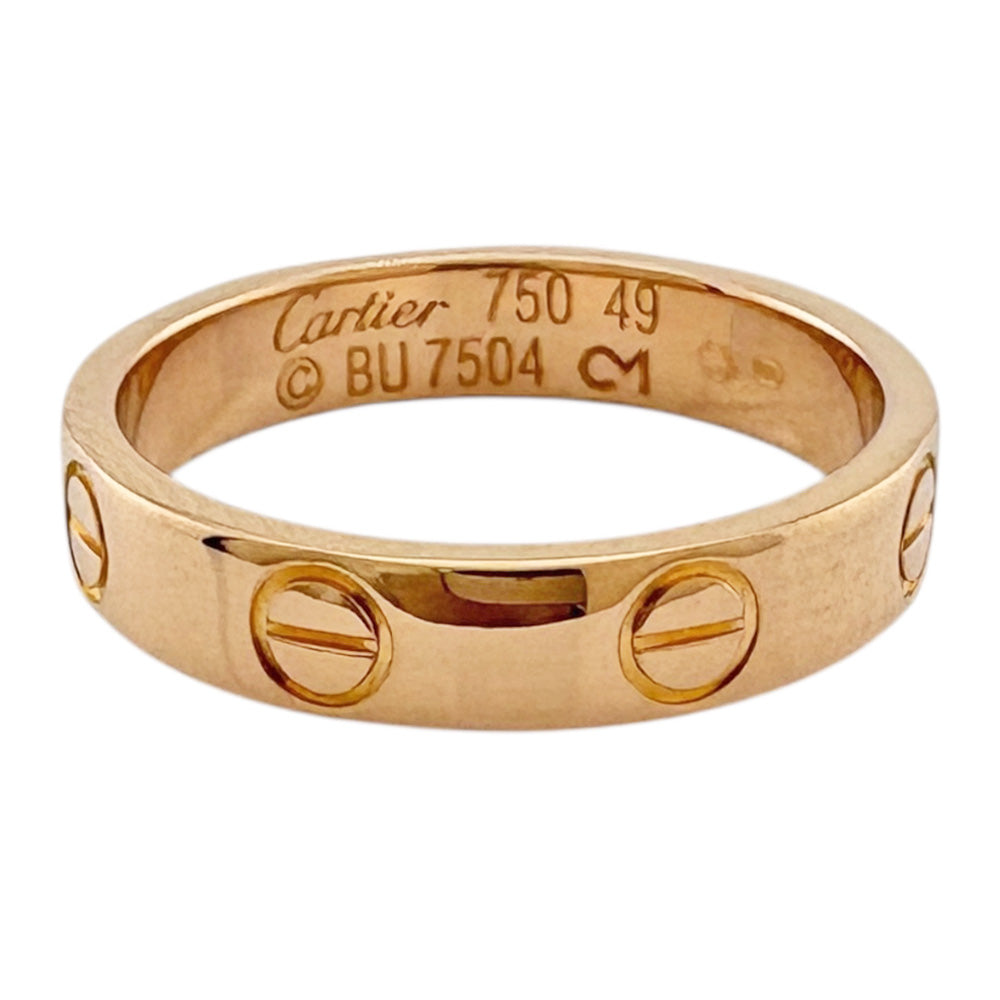 10%OFF！超割祭り】 CARTIER カルティエ ミニラブ リング 指輪 9号 18