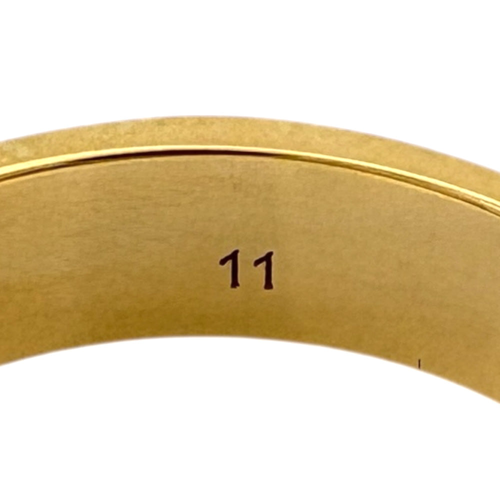 GUCCI グッチ アイコン リング 指輪 11号 18金 K18イエローゴールド