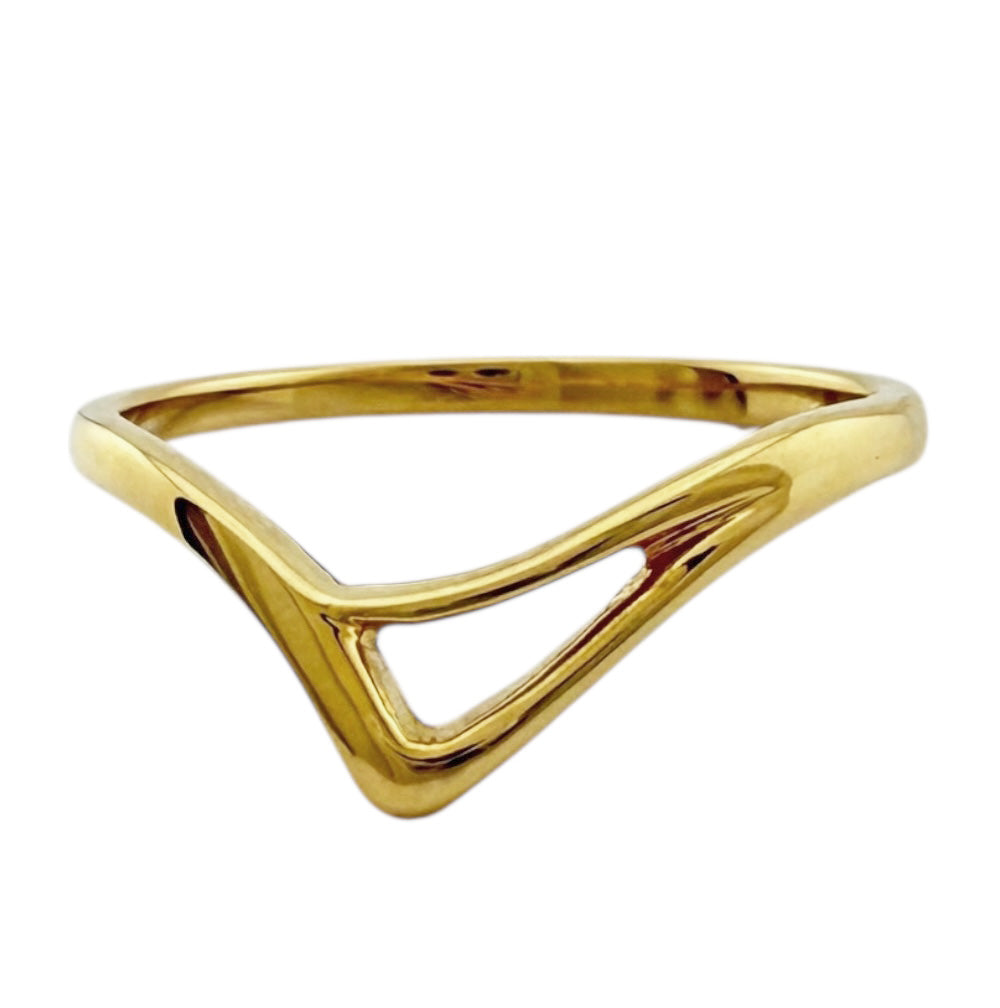 MIKIMOTO Ring No. 9 18K K18 Yellow Gold Women's Used – 【公式
