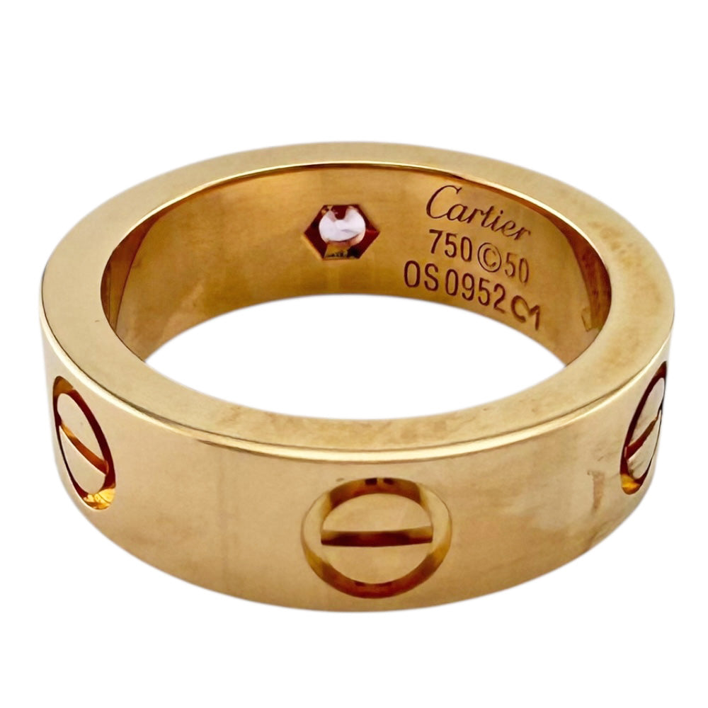 CARTIER カルティエ ラブ リング 指輪 10号 18金 K18ピンクゴールド CARTIER カルティエ ラブ リング 指輪 10号 18金 K18ピンクゴールド