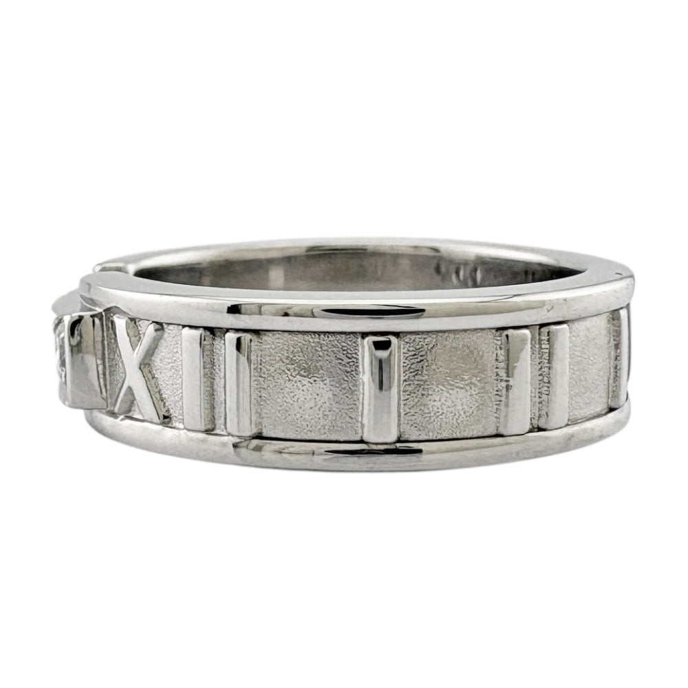 TIFFANY&Co. ティファニー アトラス リング 指輪 9号 18金 K18ホワイト