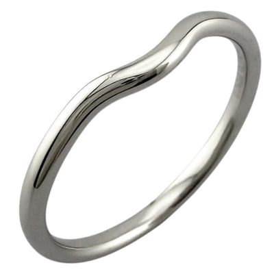 TIFFANY&Co. ティファニー カーブドバンド リング 指輪 19.5号 Pt950