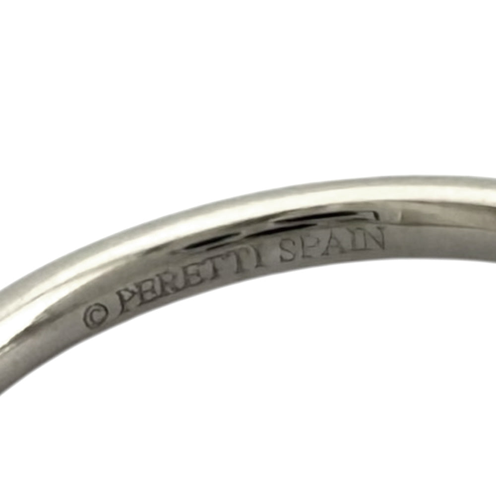 TIFFANY&Co. ティファニー カーブドバンド リング 指輪 19.5号 Pt950