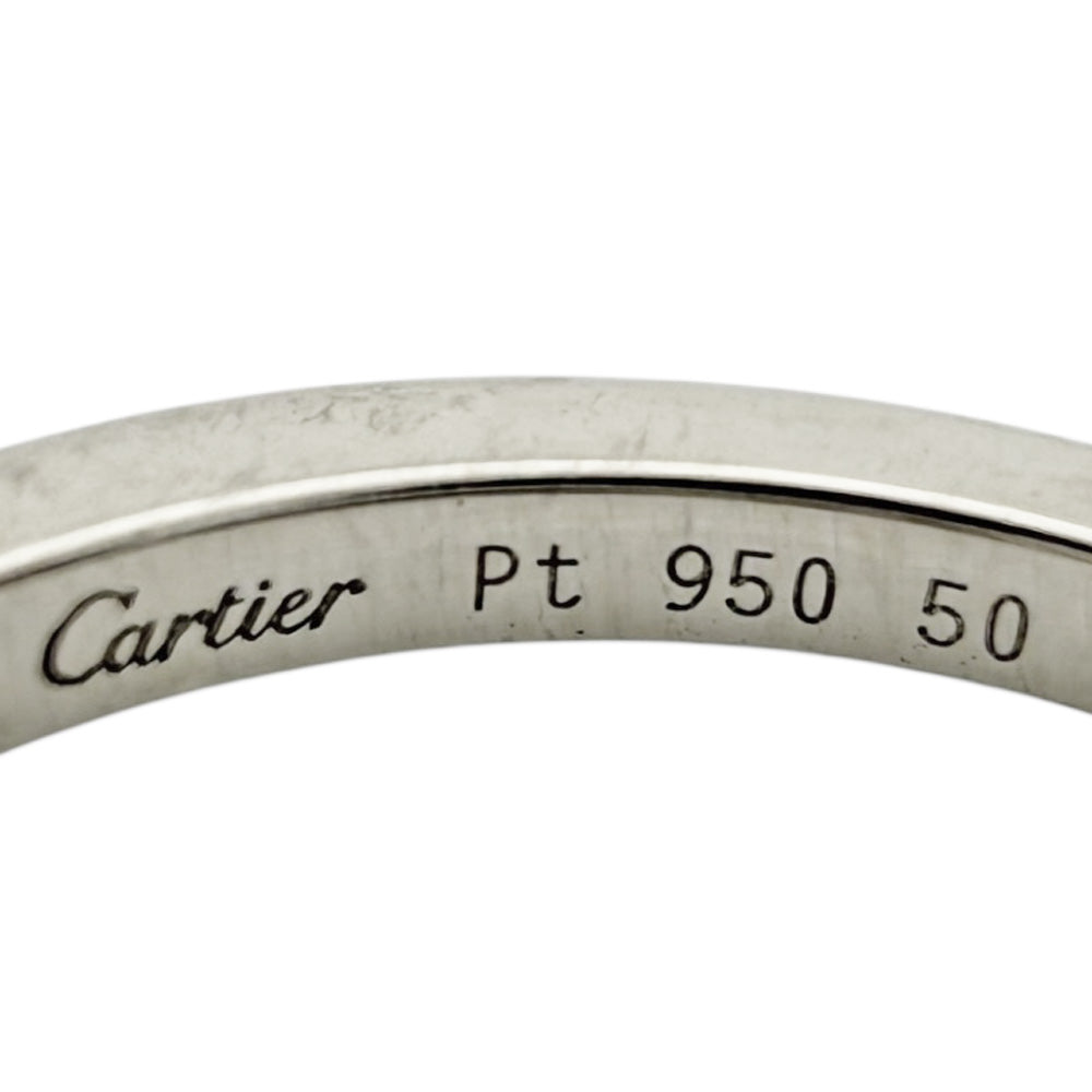 CARTIER カルティエ バレリーナ ソリテール リング 指輪 9.5号 Pt950