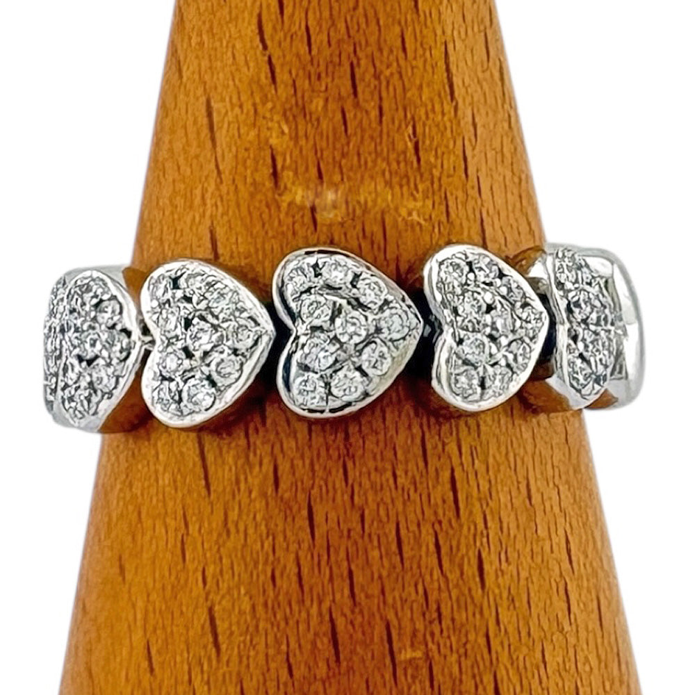 Ponte Vecchio ポンテヴェキオ リング 指輪 12号 18金 K18ホワイト