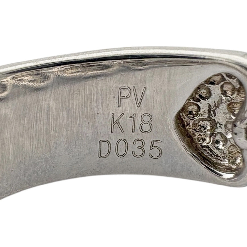 Ponte Vecchio ポンテヴェキオ リング 指輪 12号 18金 K18ホワイト