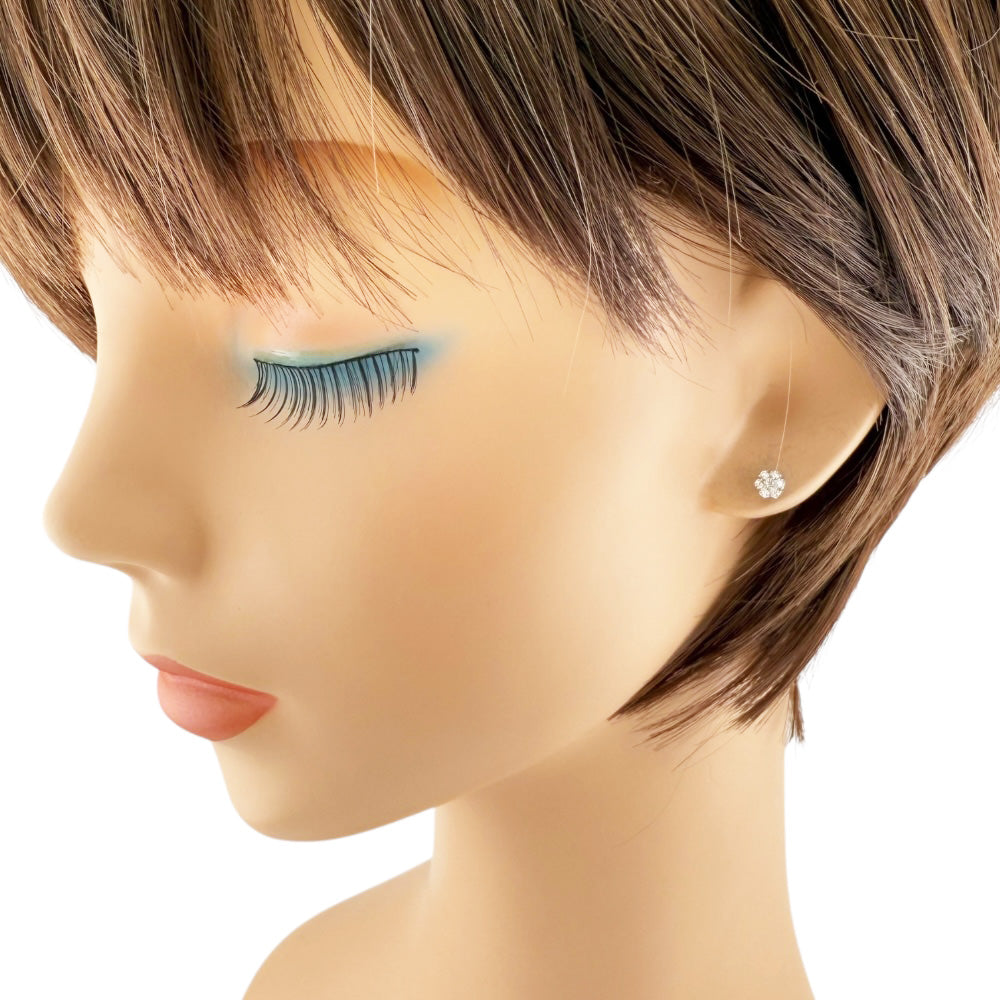 Ponte Vecchio ポンテヴェキオ ピアス 18金 K18ホワイトゴールド