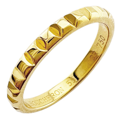 Boucheron ブシュロン キャトル クル ド パリ リング 指輪 14.5号 18金